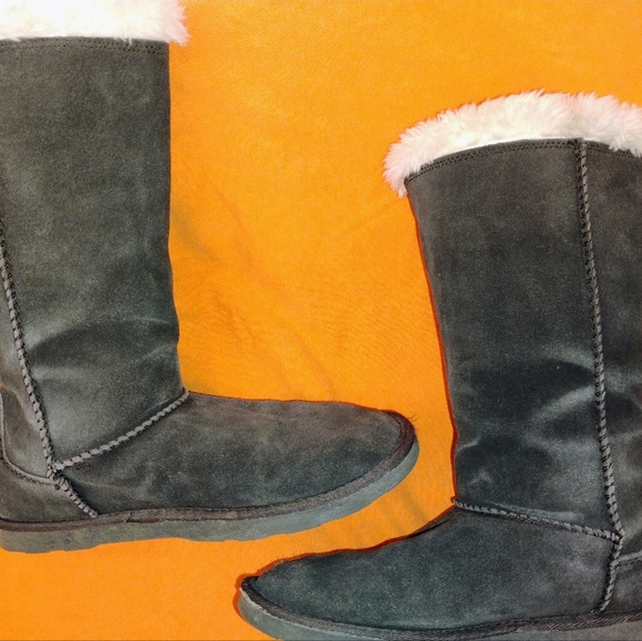 Women's Sonoma lifestyle brown snow boots with lined fur closure size 7.5 - Picture 2 of 5